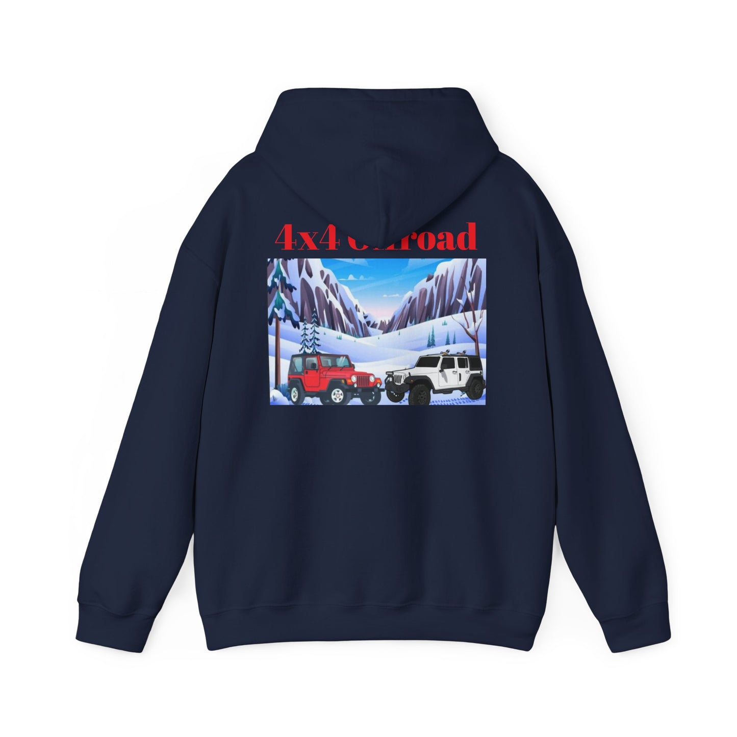 Adventure Hoodie for Outdoor Enthusiasts - Lucy the White Jeep Expedition Sweatshirt, Exploration Gift, Mountain Desert T-shirt, Unisex