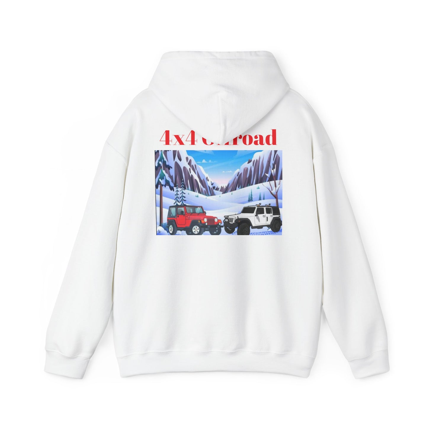 Adventure Hoodie for Outdoor Enthusiasts - Lucy the White Jeep Expedition Sweatshirt, Exploration Gift, Mountain Desert T-shirt, Unisex