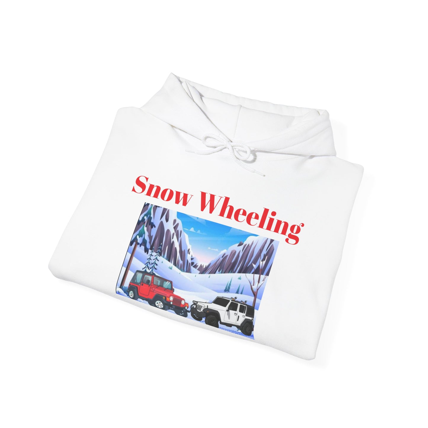 Adventure Hoodie for Outdoor Enthusiasts - Lucy the White Jeep Expedition Sweatshirt, Exploration Gift, Mountain Desert T-shirt, Unisex