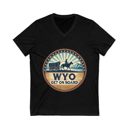 Short Sleeve Cotton V-Neck T-Shir