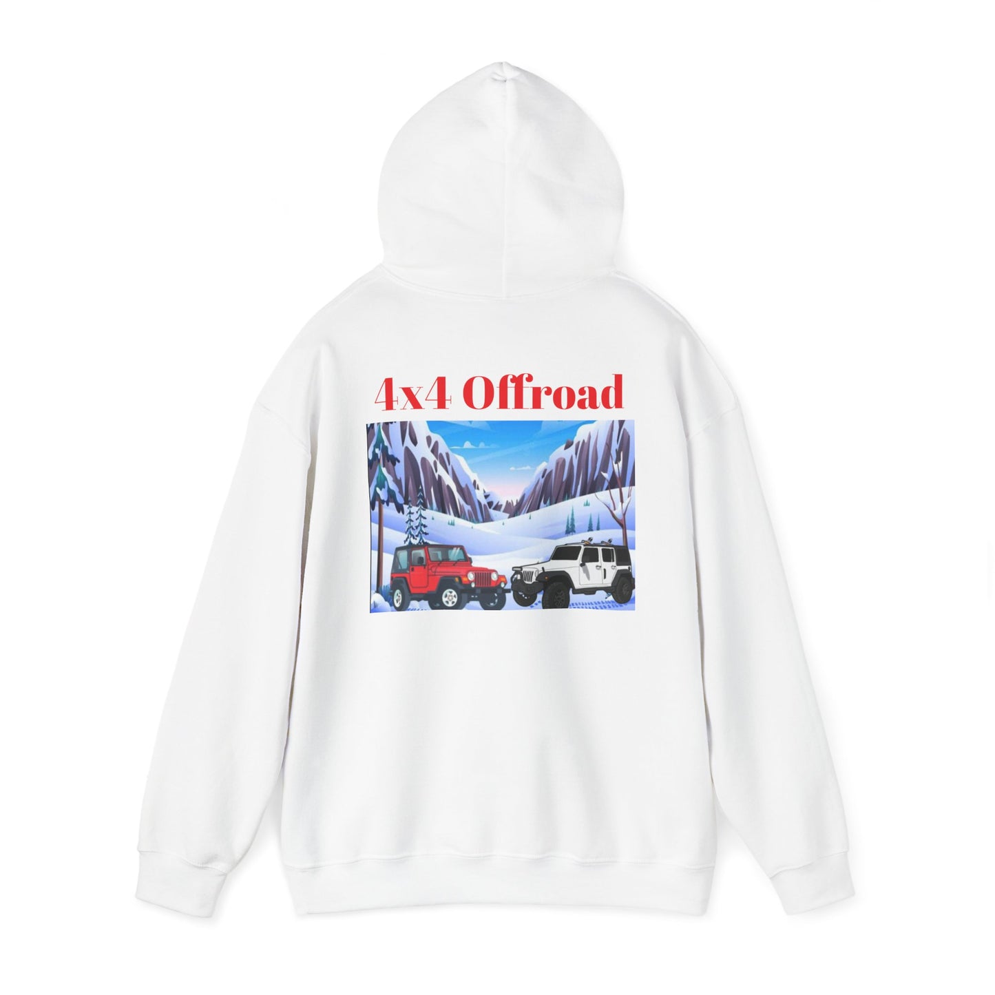 Adventure Hoodie for Outdoor Enthusiasts - Lucy the White Jeep Expedition Sweatshirt, Exploration Gift, Mountain Desert T-shirt, Unisex