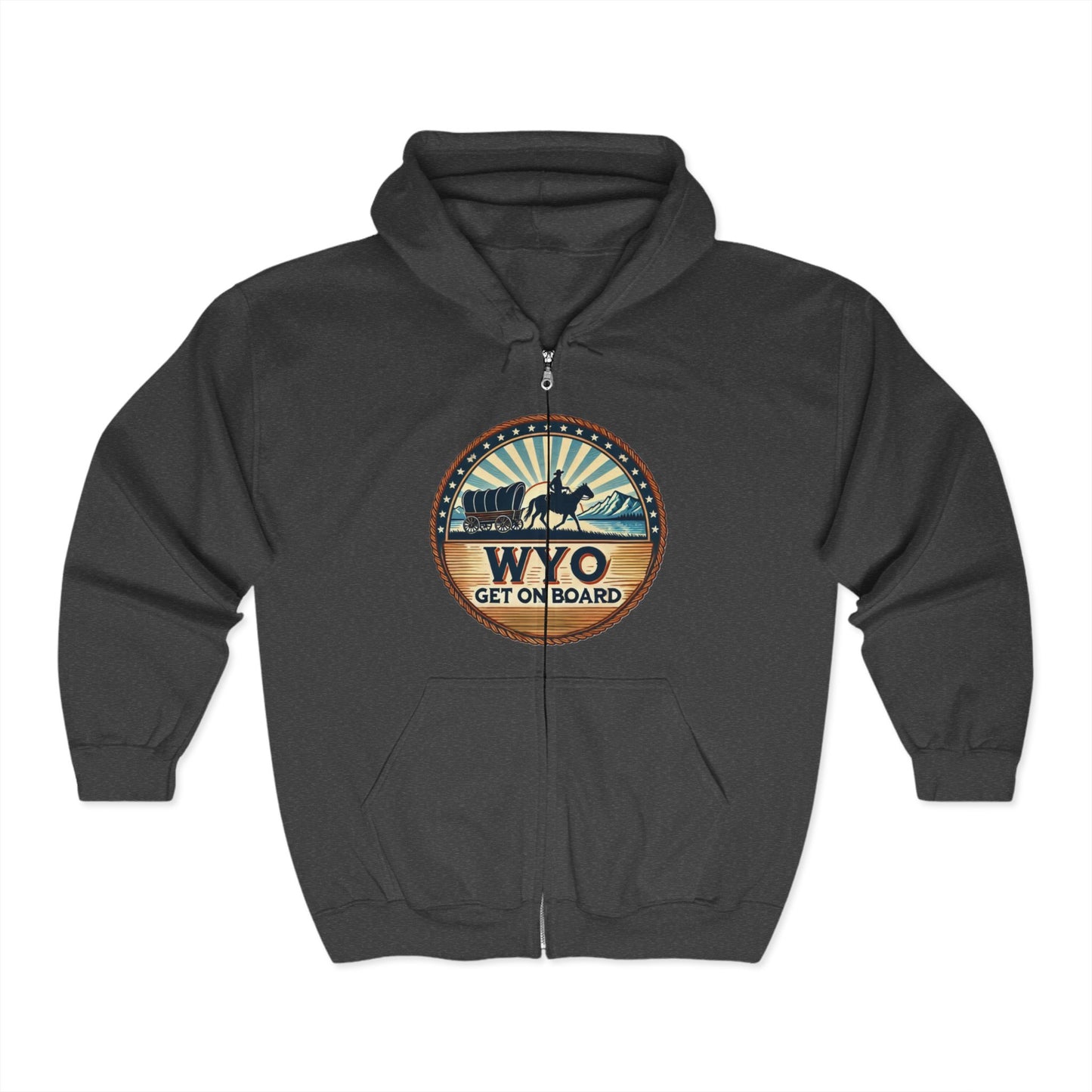 Zipper Front Sweatshirt