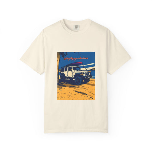 Beach Vibes T-Shirt, Gift for Adventure Lovers, Unisex Graphic Tee