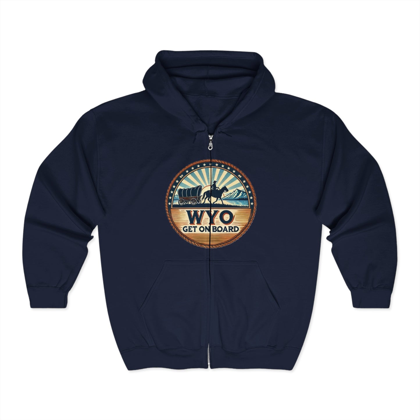 Zipper Front Sweatshirt