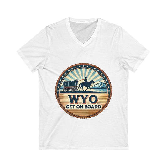 Short Sleeve Cotton V-Neck T-Shir