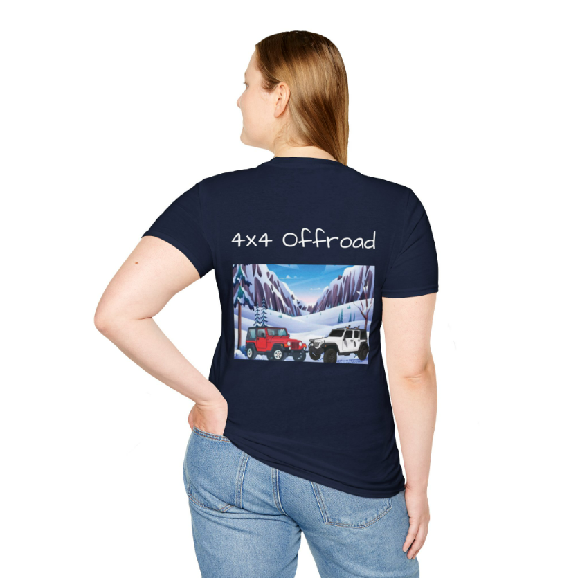 LucytheJeepsAdventures Short Sleeve Cotton T-shirt -unisex